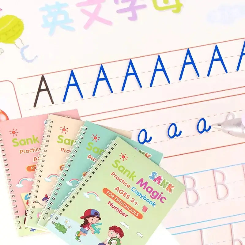 Sank Calligraphy Magic Book | Pack Of 4 Books