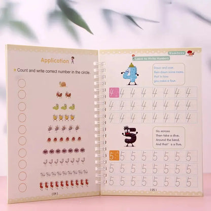 Sank Calligraphy Magic Book | Pack Of 4 Books