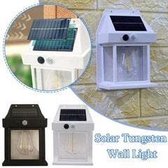 BK-888 Mini Waterproof Solar Interaction Wall Lamp With Motion Sensor Security Light, Featuring 3 Lighting Levels
